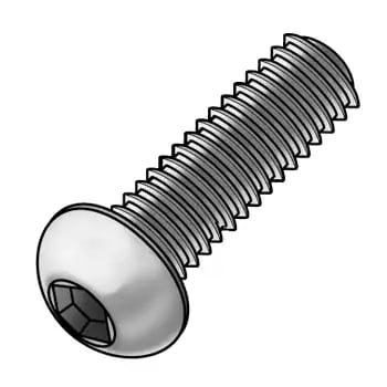 Kepala Baut Kancing Heksagonal