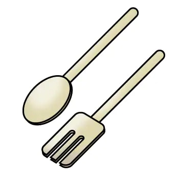 Sendok/Garpu Sekali Pakai