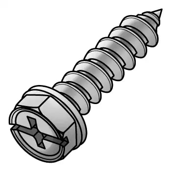 Hex Flange Tapping Screw