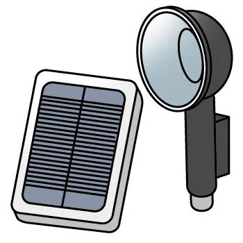 Solar - Powered Sensor Light