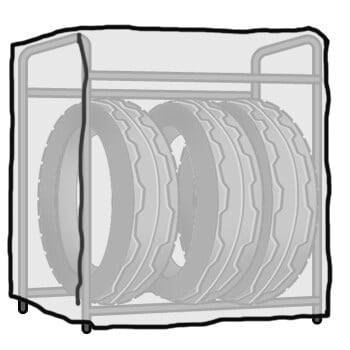 Tire Rack Cover