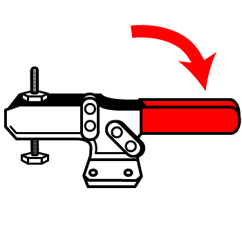 Handle Horizontal Type Downward Pressure Switch