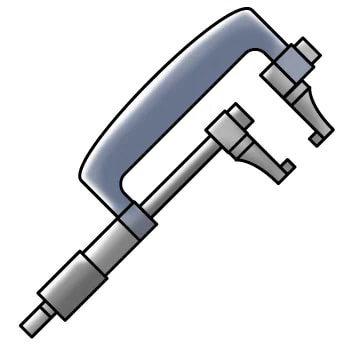 Caliper Type Analog Outside Micrometer