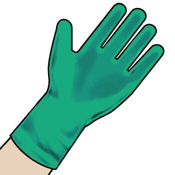 Sarung Tangan Neoprene Sekali Pakai