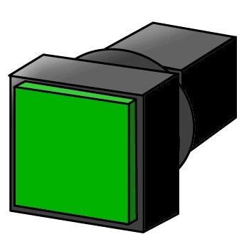 Rectangular Pilot Lamp