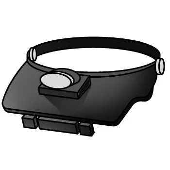 Kaca Pembesar Kepala