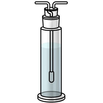 Gas Cleaning Bottle Gas Cleaning Bottle
