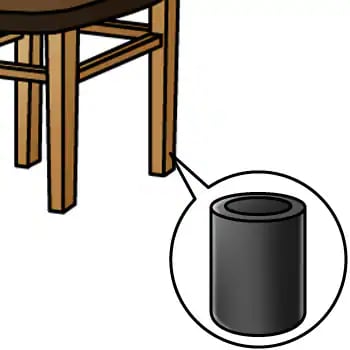 Karet Kaki Kursi/Meja