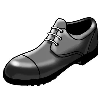 Sepatu Safety Dengan Bantalan Besi Luar