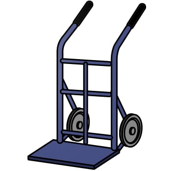 Troli 1 Roda, 2 Roda