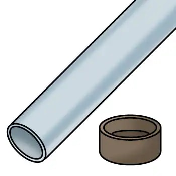 Fluorescent Lamp Cover Tube