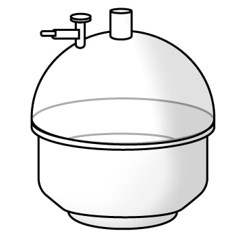 Pengawetan, Desikator Pengawetan, Desikator