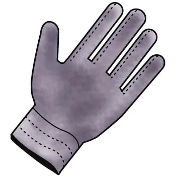 Sarung Tangan Kulit Buatan