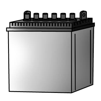 Baterei Mobil Ukuran Besar