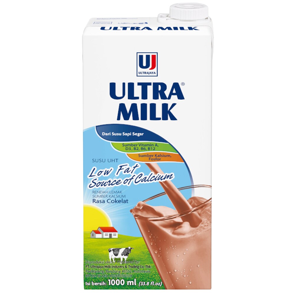 Beli Ultra Jaya Milk Uht Low Fat Source Of Calcium Coklat 1000ml Monotaro Id