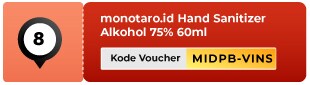 monotaro.id Hand Sanitizer Alkohol 75% 60ml 1pc