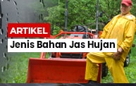 Jenis Bahan Jas Hujan